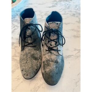 Men's Marble Gray Chukka Boots